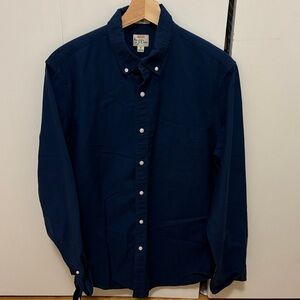 J. Crew Navy Casual Button-Down Shirt